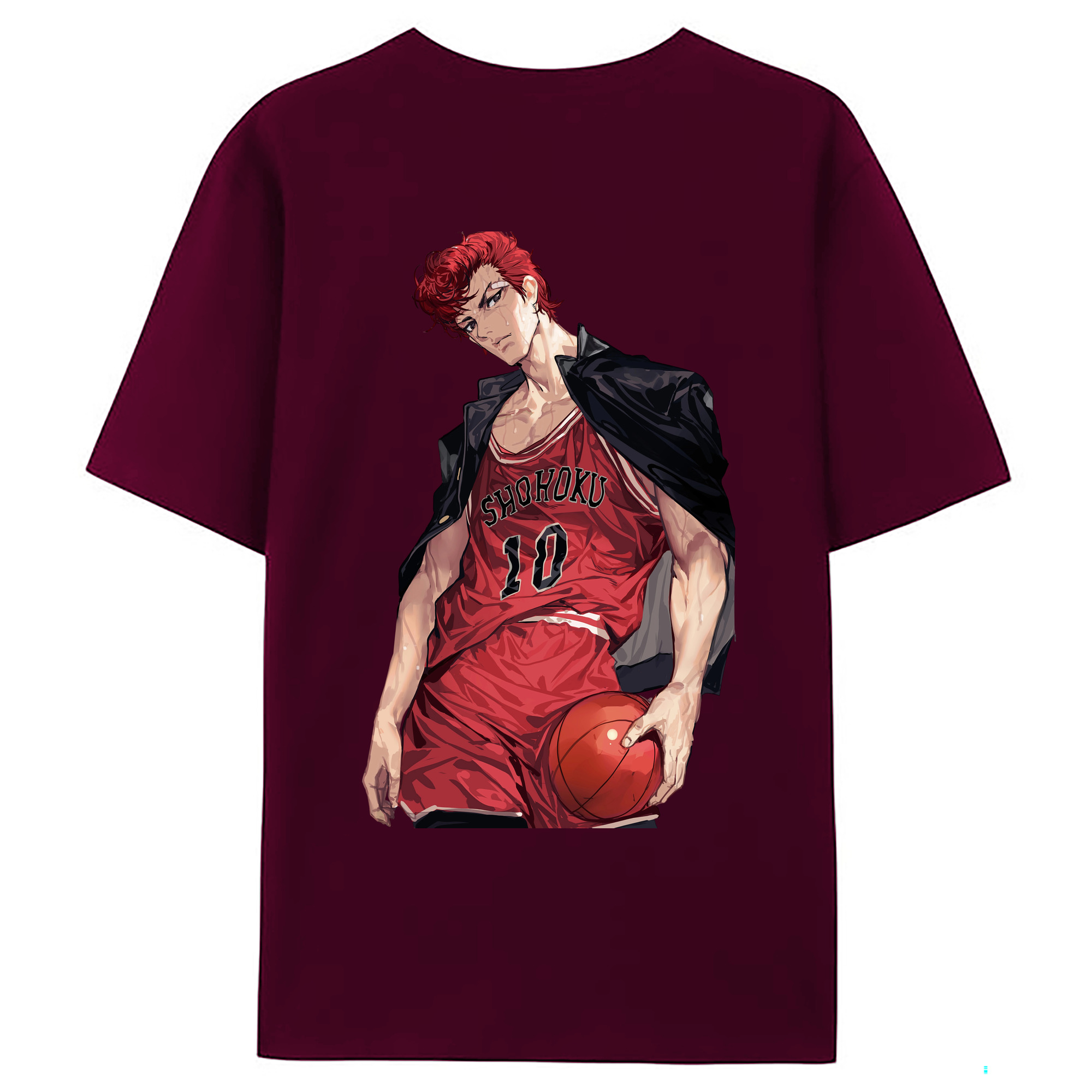 （画像用） SLAM DUNK／スラムダンク レディース半袖Tシャツ(バックプリント)